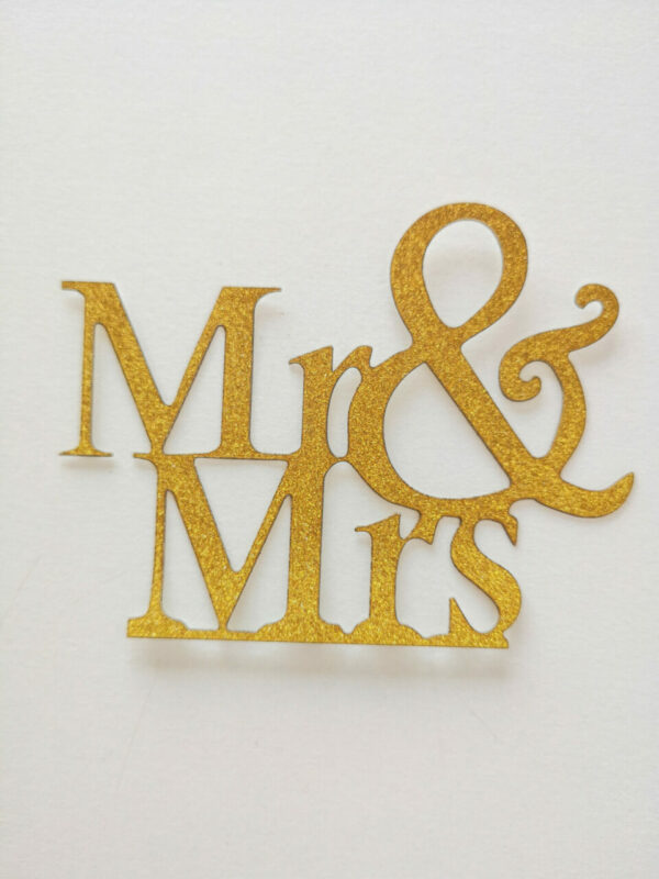 Topper Mr & Mrs Mini 2 szt. - obrazek 4